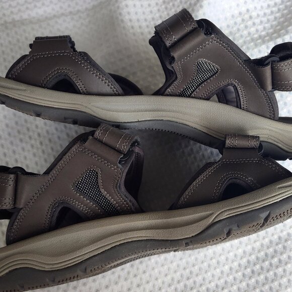Eddie Bauer, Hank, Leather Sandals, NWOT, Size 12 main image 5